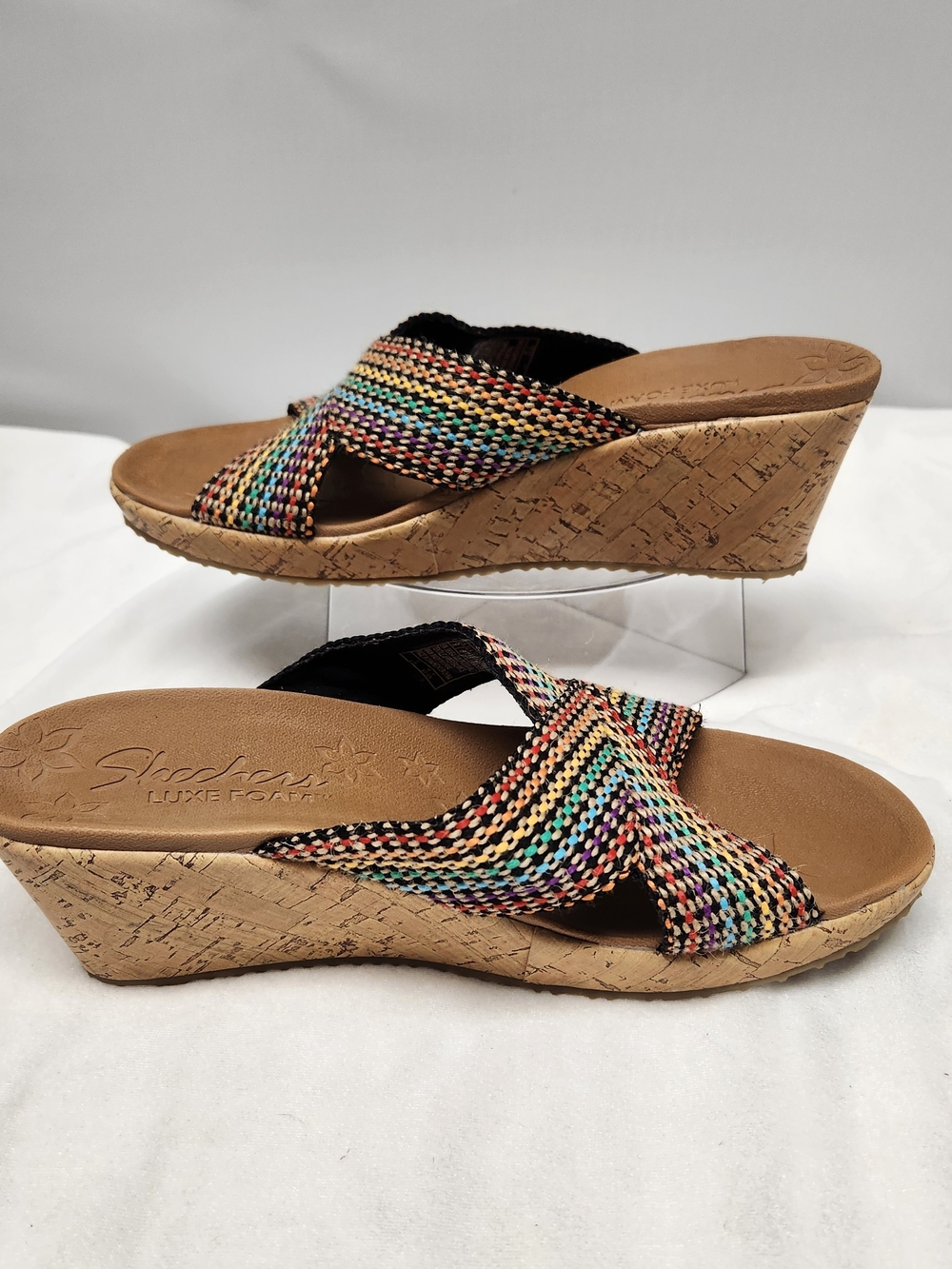 Skechers Women’s Multicolor Wedge Sandal